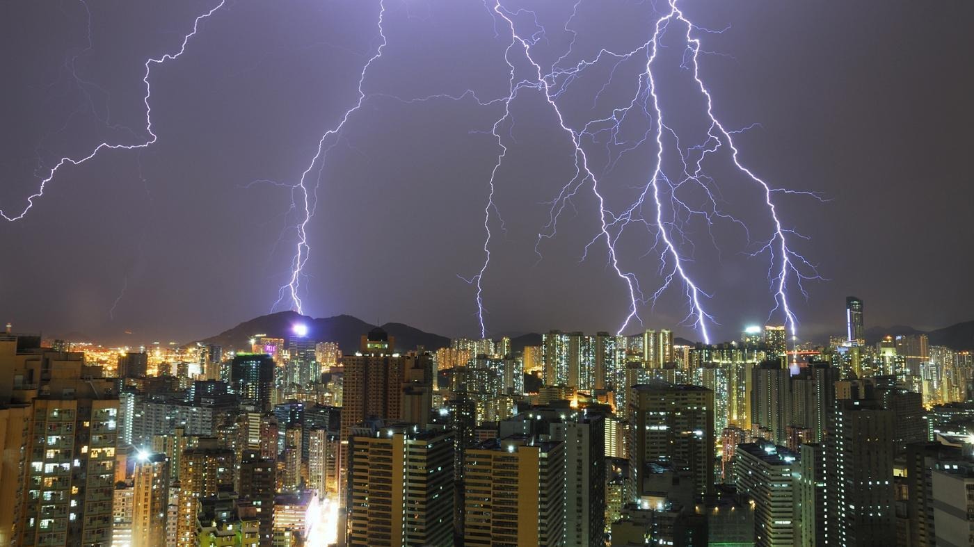 What type of lightning protection methods can be used for human and structures?