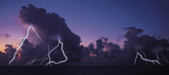 How can we protect sensible electrical devices from the impacts of lightning strikes?