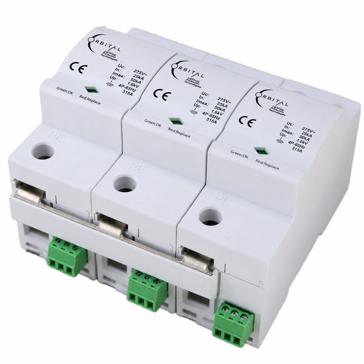 OSPD 301 3+NPE 275S Type 2 SPD